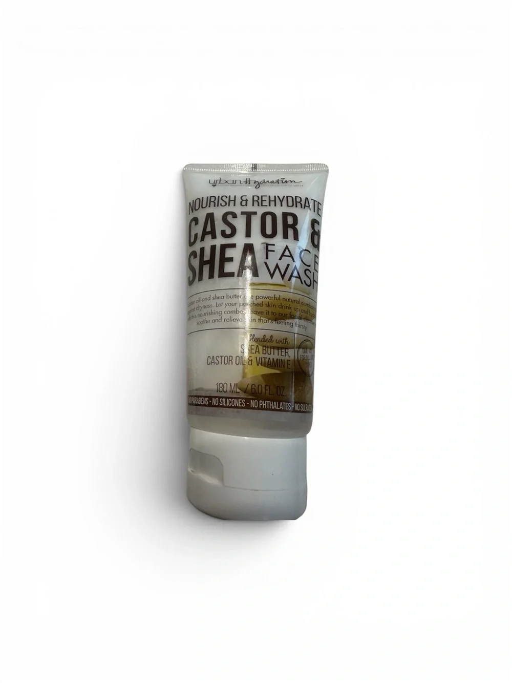 Nourish & Rehydrate Castor & Shea Face Wash - White